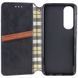 Шкіряний чохол-книжка GETMAN Cubic (PU) для Oppo A60 4G Чорний 358696 фото 4