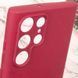 Чохол Silicone Cover Lakshmi Full Camera (A) для Samsung Galaxy S23 Ultra Бордовий / Marsala 268235 фото 6