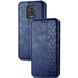 Шкіряний чохол книжка GETMAN Cubic (PU) для Xiaomi Redmi Note 9s / Note 9 Pro / Note 9 Pro Max Синій 218010 фото 5