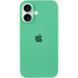 Чохол Silicone Case Full Protective (AA) для Apple iPhone 16 (6.1") Зелений / Spearmint 319347 фото 4