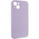 Чехол Silicone Case Full Camera Protective (AA) NO LOGO для Apple iPhone 13 (6.1") Сиреневый / Lilac 288687 фото 2