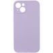 Чехол Silicone Case Full Camera Protective (AA) NO LOGO для Apple iPhone 13 (6.1") Сиреневый / Lilac 288687 фото 1