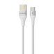 Кабель Proove Double Way Weft Micro USB 2.4A (1m) (CCDW20001302) White 287153 фото 1