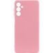 Чохол TPU GETMAN Liquid Silk Full Camera для Samsung Galaxy M34 5G Рожевий / Pink 397144 фото 1