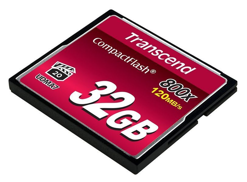 Карта пам'яті Transcend CF 32GB 800X (TS32GCF800) 372028 фото