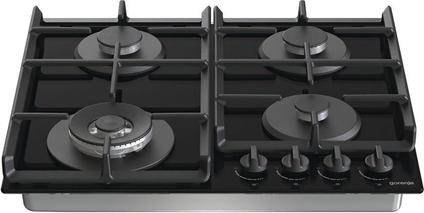 Комплект Gorenje (духовка електрична BO6735E05B + поверхня газова на склі GTW641EB), 743549, чорн (SET_BO6735E05B_GTW641EB) 374704 фото