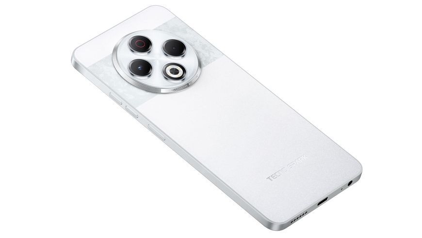 Смартфон TECNO Spark 30 (KL6) 8/128GB Astral Ice 327665 фото
