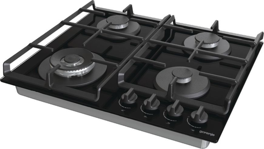 Комплект Gorenje (духовка електрична BO6735E05B + поверхня газова на склі GTW641EB), 743549, чорн (SET_BO6735E05B_GTW641EB) 374704 фото
