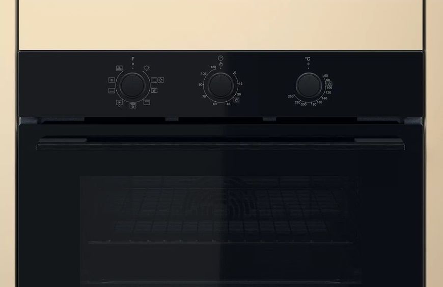 Духова шафа Whirlpool електрична, 71л, A, конвекція, чорний (OMK38HU0B) 371458 фото