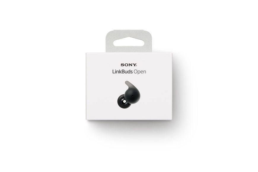 Навушники TWS Sony LinkBuds Open BT 5.3, IPX4, SBC, AAC, LC3, Чорний (WFL910B.CE7) 370654 фото