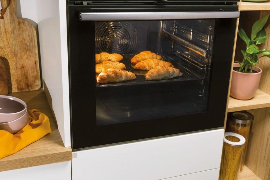 Комплект Gorenje (духовка електрична BO6735E05B + поверхня газова на склі GTW641EB), 743549, чорн (SET_BO6735E05B_GTW641EB) 374704 фото