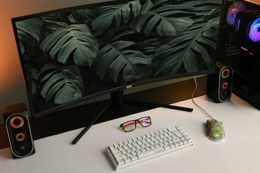 Акустична система 2E PCS234 RGB, 2.0, USB, Black (2E-PCS234BK) 362823 фото
