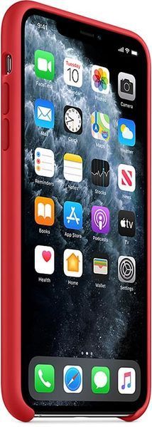Чохол-накладка iPhone 11 Pro Max Apple AAA Silicone case Red 144334 фото