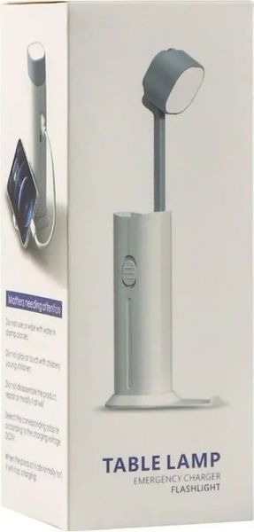 Настільна лампа FlashLight lamp 5000mAh powerbank D16 Білий 318913 фото