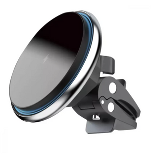 Автомобільний тримач З бездротовою зарядкою Proove Magic Circle 15W (WHMC15020006) Silver 287145 фото