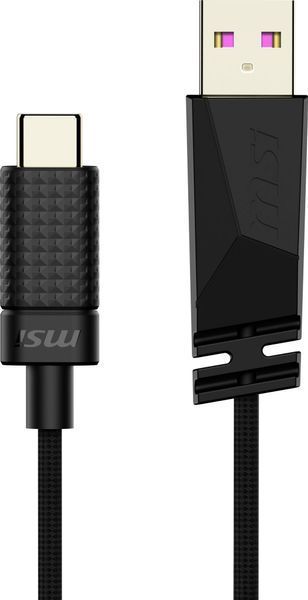 Миша MSI VERSA 300 W, WIRELESS, RGB, WL, чорний (S12-4301260-CLA) 370677 фото