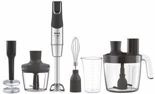 Блендер Tefal заглибний Infiny Force Pro, 1200Вт, 9в1, чаша-800мл, чопер-500мл, спіралайзер, турборежим, чорний (HB95LD38) 367118 фото