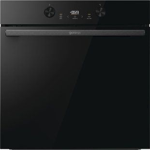 Духова шафа Gorenje електрична, 77л, A+, пара, дисплей, піроліз, чорний (BPS6737E04DBG) 366305 фото