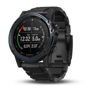 Смарт-годинник Garmin Descent Mk1 Grey Sapphire with Titanium Band (010-01760-11,010-01760-01) 286534 фото