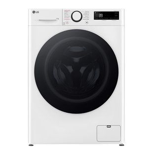 Пральна машина LG фронтальна, 11кг, 1400, A, 57см, дисплей, пара, інвертор, білий 399892 фото