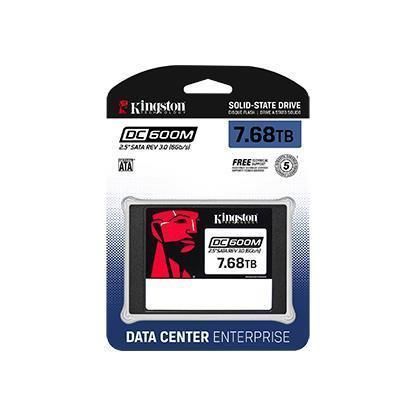 Твердотільний запам&rsquo;ятовувальний пристрій накопичувач (SSD) SATA2.5" 7.68TB 6GB/S SEDC600M/7680G KINGSTON 291639 фото