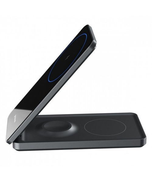 Бездротовий зарядний пристрій Proove Metal Edge 3 in 1 (WSME15010003) Black 277462 фото