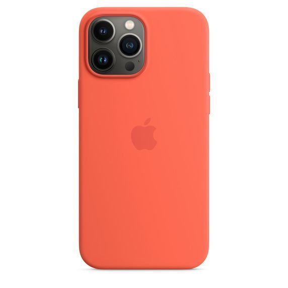 Чохол-накладка iPhone 13 Pro Max Apple Silicone Case MagSafe Nectarine 248942 фото