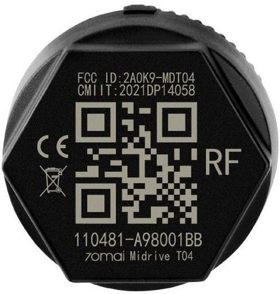 Система контролю шин 70mai External TPMS Sensor Midrive T04 346335 фото