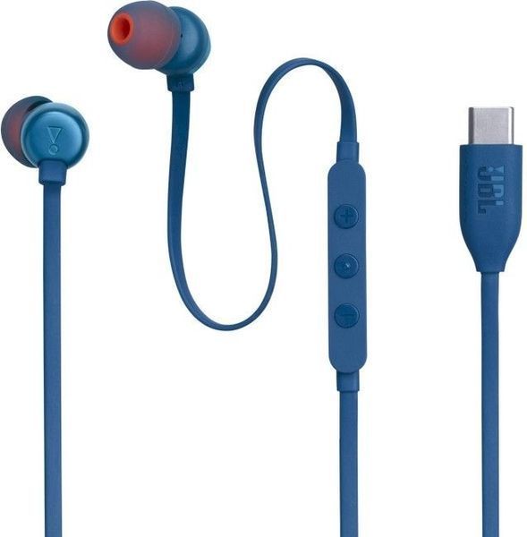 Навушники JBL T310C USB-C (JBLT310CBLU) Blue 317860 фото
