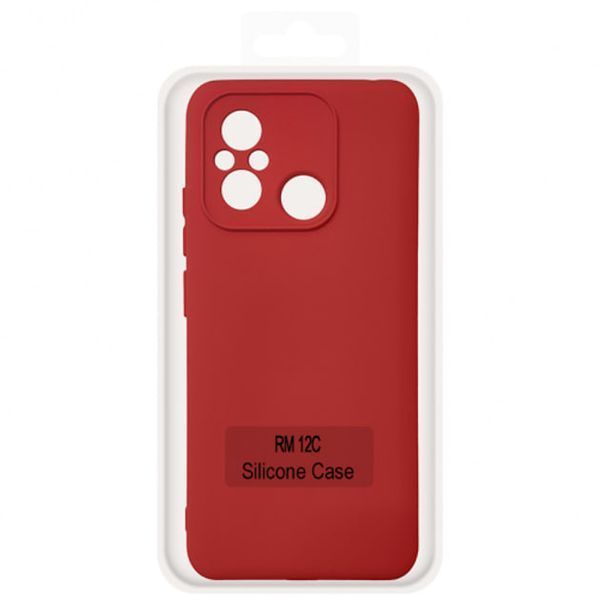 Чохол-накладка Xiaomi Redmi 12C Full Soft Case Red 270485 фото