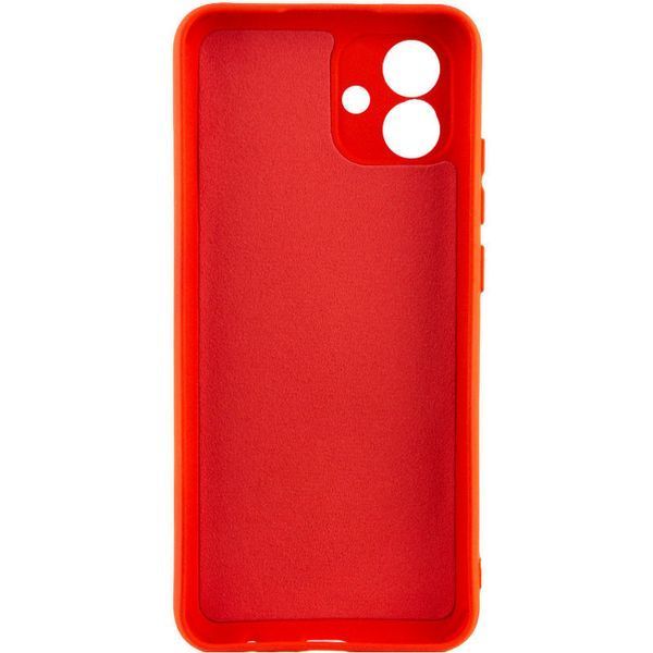 Чохол TPU GETMAN Liquid Silk Full Camera для Samsung Galaxy A05 Червоний / Red 354285 фото
