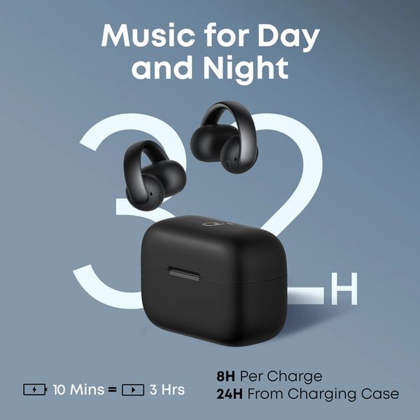 Навушники ANKER SoundСore AeroClip Чорні 381060 фото