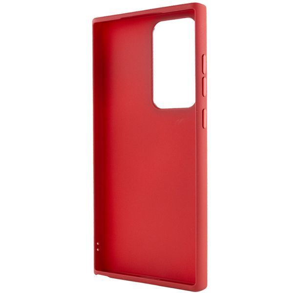 TPU чохол Bonbon Metal Style для Samsung Galaxy S24 Ultra Червоний / Red 284985 фото