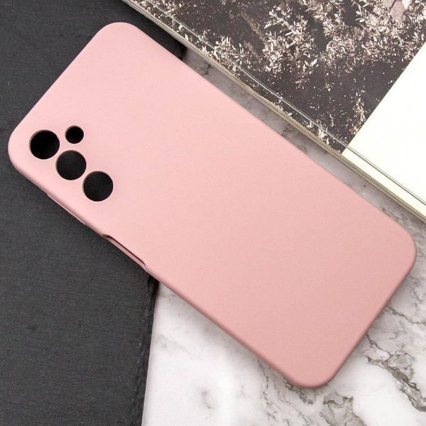 Чохол TPU GETMAN Liquid Silk Full Camera для Samsung Galaxy M34 5G Рожевий / Pink Sand 397145 фото