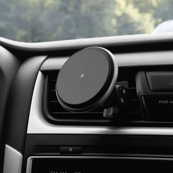 Автомобільний тримач З бездротовою зарядкою Proove Magic Circle 15W (WHMC15020006) Silver 287145 фото
