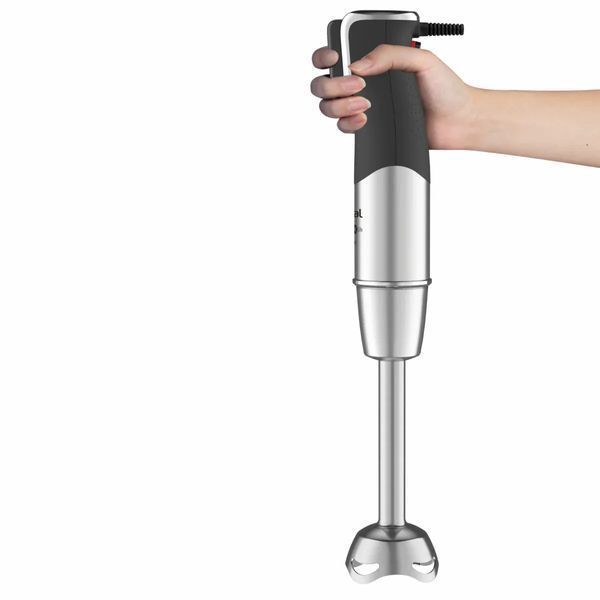 Блендер Tefal заглибний Infiny Force Pro, 1200Вт, 9в1, чаша-800мл, чопер-500мл, спіралайзер, турборежим, чорний (HB95LD38) 367118 фото