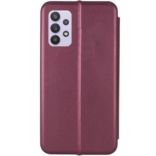 Шкіряний чохол (книжка) Classy для Samsung Galaxy A52 4G / A52 5G / A52s Бордовий 209990 фото