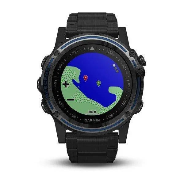 Смарт-годинник Garmin Descent Mk1 Grey Sapphire with Titanium Band (010-01760-11,010-01760-01) 286534 фото