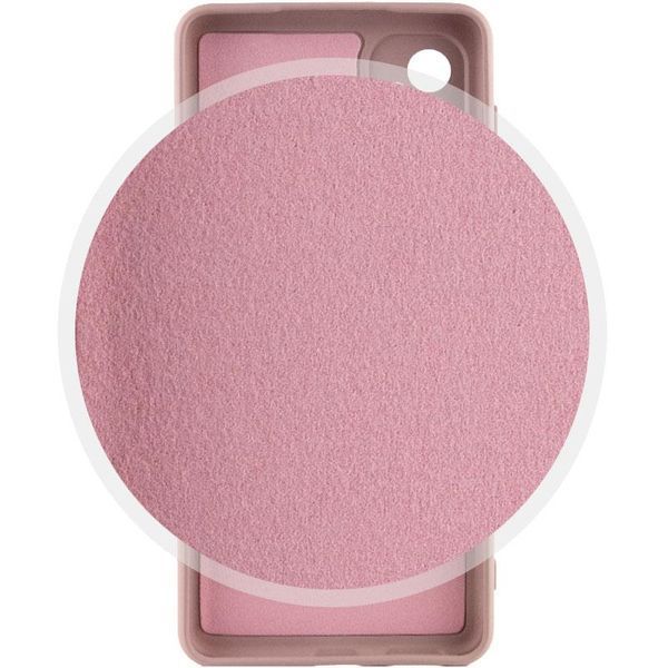 Чохол TPU GETMAN Liquid Silk Full Camera для Samsung Galaxy M34 5G Рожевий / Pink Sand 397145 фото