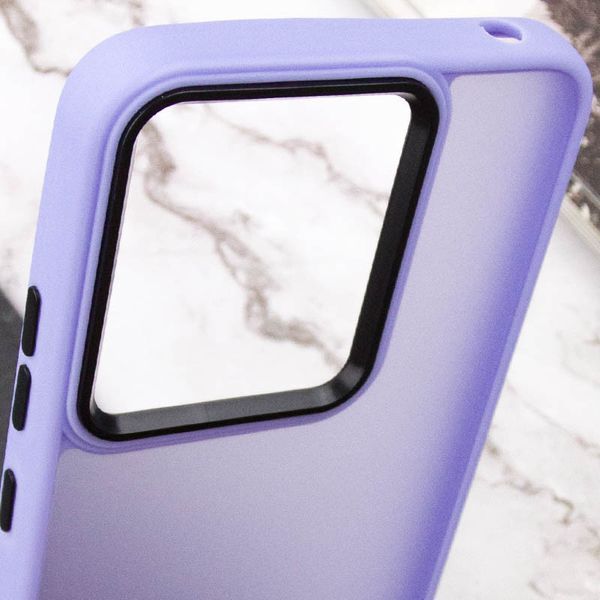 Чохол TPU+PC Lyon Frosted для Xiaomi Redmi 13C / Poco C65 Purple 285810 фото