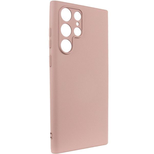 Чохол Silicone Cover Lakshmi Full Camera (A) для Samsung Galaxy S23 Ultra Рожевий / Pink Sand 268236 фото