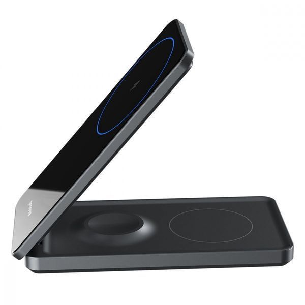 Бездротовий зарядний пристрій Proove Metal Edge 3 in 1 (WSME15010003) Black 277462 фото