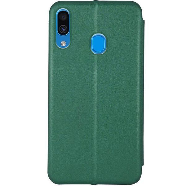 Шкіряний чохол (книжка) Classy для Samsung Galaxy A20 / A30 Зелений 285318 фото