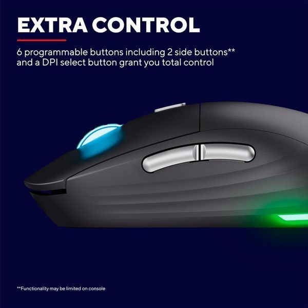 Миша Trust GXT 926 REDEX II, WL/USB-A/USB-C, чорний (25126_TRUST) 362113 фото