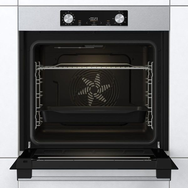 Комплект Gorenje (духовка + поверхня склокераміка BO6737E02X -нерж + ECT41SC- чорна), 738881 (SET_BO6737E02X_ECT41SC) 375226 фото