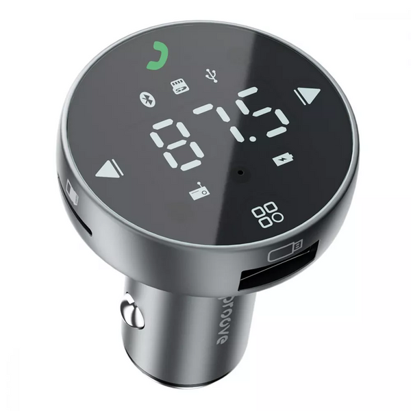 FM-трансмітер Proove Sound Sync 30W (PD+QC3.0) Type-C+USB (FMSS30110003) Grey 285243 фото
