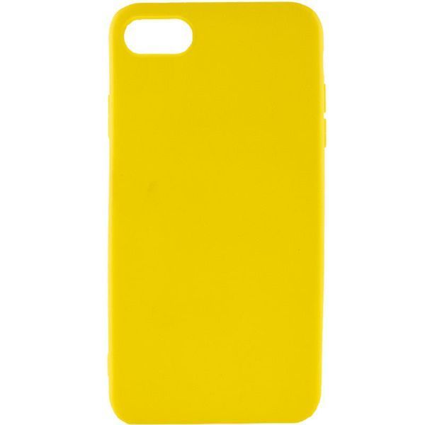Силіконовий чохол Candy для Apple iPhone 6/6s (4.7") Жовтий 203192 фото