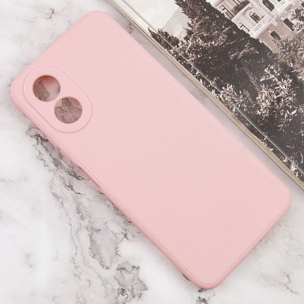 Силіконовий чохол Candy Full Camera для Oppo A38 / A18 Рожевий / Pink Sand 286334 фото