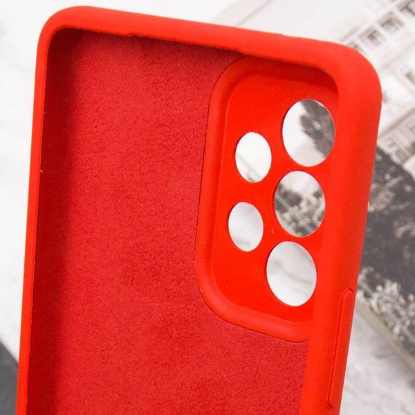 Чохол Silicone Cover Lakshmi Full Camera (AAA) для Samsung Galaxy A33 5G Червоний / Red 271869 фото
