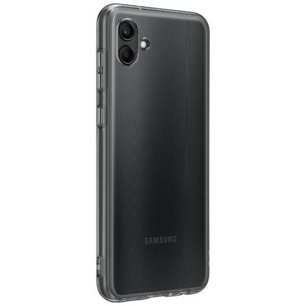 Чохол-накладка Samsung A04 Soft Clear Cover (EF-QA045TBEGRU) Чорний 262557 фото